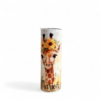 Personalised Giraffe Floral 20oz Insulated Tumbler