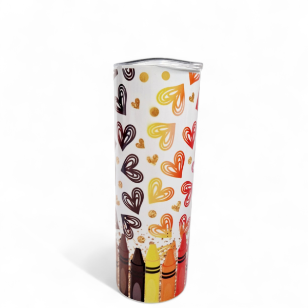 Teacher Fuel 20oz Insulated Tumbler - Image 2