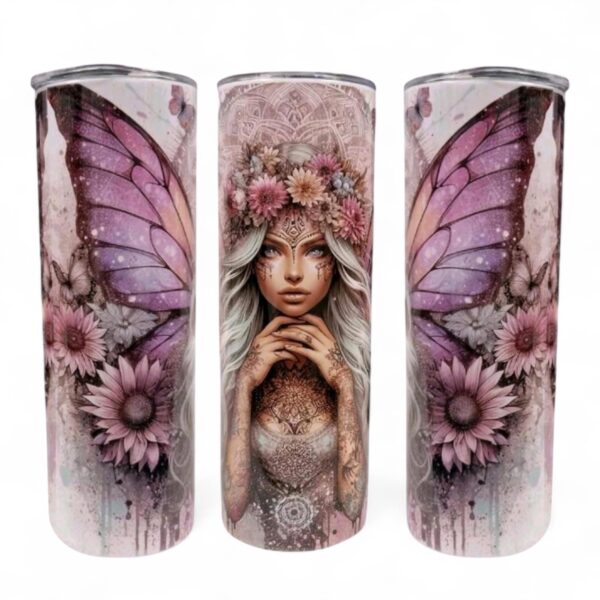 Pastel Colour Theme Mystical Fairy 20oz Tumbler