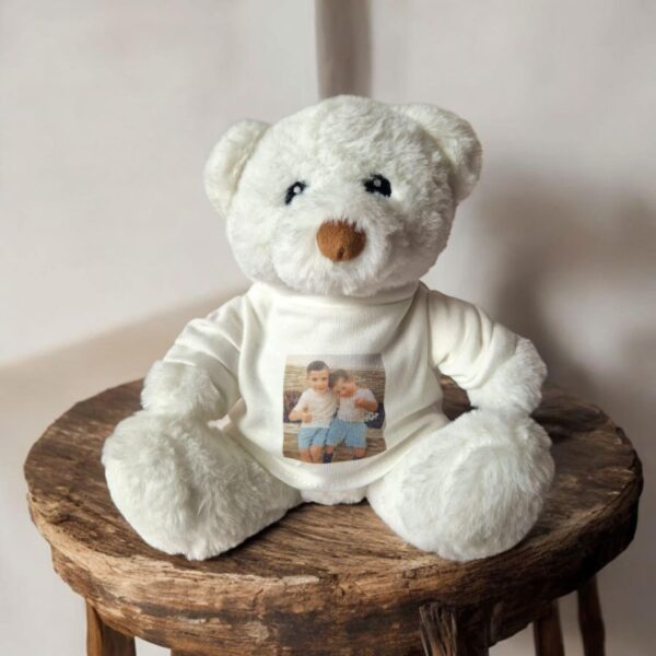 Personalised Photo & Message Teddy