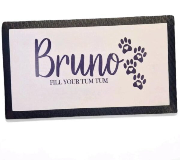 Personalised Pet Water & Food Bowl Mat